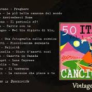 Le texte musical SEDICI ANNI de ACHILLE TOGLIANI est également présent dans l'album Sanremo