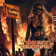 Le texte musical FALLIN' de BONFIRE est également présent dans l'album Higher ground (2025)