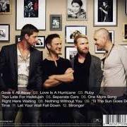 Le texte musical LET YOUR WALL FALL DOWN de BOYZONE est également présent dans l'album Brother (2010)