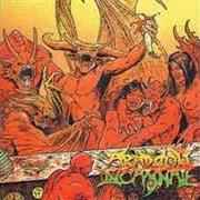 Le texte musical TEMPLE OF RANCID FILTH de ABADDON INCARNATE est également présent dans l'album The last supper (1999)