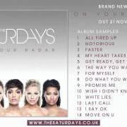 Le texte musical GET READY, GET SET de THE SATURDAYS est également présent dans l'album On your radar (2011)