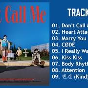 Le texte musical ?? (KIND) de SHINEE est également présent dans l'album Don't call me (2021)