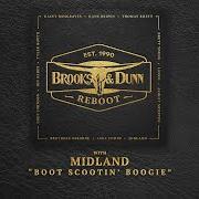 Le texte musical RED DIRT ROAD (WITH CODY JOHNSON) de BROOKS & DUNN est également présent dans l'album Reboot (2019)