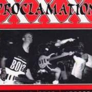 Le texte musical YOU GAVE IN de PROCLAMATION est également présent dans l'album Straight edge hardcore ep (1998)