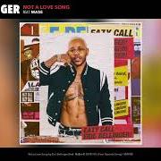 Le texte musical NOT A LOVE SONG de ERIC BELLINGER est également présent dans l'album Eazy call (2018)