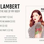 Le texte musical SARASVATI de MARY LAMBERT est également présent dans l'album Welcome to the age of my body (2013)