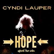 Le texte musical HOPE de CYNDI LAUPER est également présent dans l'album Hope (2020)