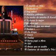 Le texte musical LA DROGA de BAD BUNNY est également présent dans l'album El último tour del mundo (2020)
