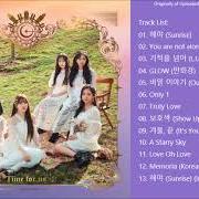 Le texte musical LOVE OH LOVE de GFRIEND est également présent dans l'album Time for us (2019)