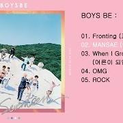 Le texte musical OMG de SEVENTEEN est également présent dans l'album Boys be (2015)
