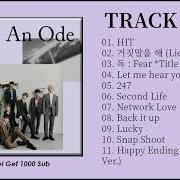 Le texte musical BACK IT UP de SEVENTEEN est également présent dans l'album An ode (2019)