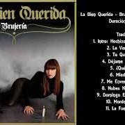 Le texte musical MORDERTE de LA BIEN QUERIDA est également présent dans l'album Brujería (2019)