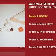 Le texte musical DAZZLE DAZZLE de WEKI MEKI est également présent dans l'album Weki meki 3rd mini album : hide and seek (2020)