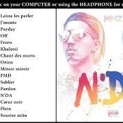 Le texte musical FMD de MMZ est également présent dans l'album N'da (2017)