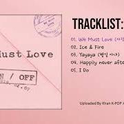 Le texte musical ICE & FIRE de ONF est également présent dans l'album We must love (2019)