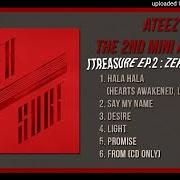 Le texte musical SAY MY NAME de ATEEZ est également présent dans l'album Treasure ep.2: zero to one (2019)