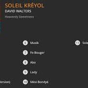 Le texte musical FO BOUGER de DAVID WALTERS est également présent dans l'album Soleil kréyol (2020)