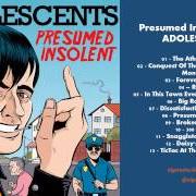 Le texte musical RIPTIDE de ADOLESCENTS est également présent dans l'album Presumed insolent (2013)