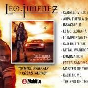 Le texte musical NO HAY MÁS CANCIONES PARA TI de LEO JIMÉNEZ est également présent dans l'album 20 años tras el apocalipsis... (2015)