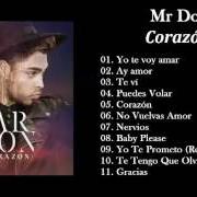 Le texte musical BABY PLEASE de MR. DON est également présent dans l'album Corazón (2016)