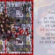 Le texte musical LALALA de TWICE est également présent dans l'album Yes or yes (2018)