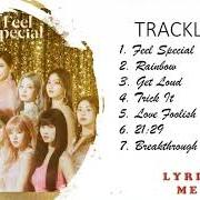 Le texte musical FEEL SPECIAL de TWICE est également présent dans l'album Feel special (2019)