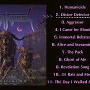 Le texte musical GHOST OF ME de DEATH ANGEL est également présent dans l'album Humanicide (2019)