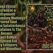 Le texte musical OPERATION SPLATTERHOUSE de PUTRID PILE est également présent dans l'album Blood fetish (2012)