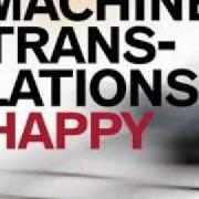 Le texte musical SHE WEARS A MASK de MACHINE TRANSLATIONS est également présent dans l'album Happy