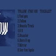 Le texte musical FOLLOW de MONSTA X est également présent dans l'album Follow - find you (2019)