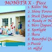 Le texte musical STUCK (JAPANESE VER.) de MONSTA X est également présent dans l'album Piece (2018)