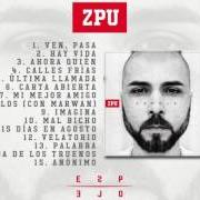 Le texte musical MI MEJOR AMIGO de ZPU est également présent dans l'album Espejo (2016)