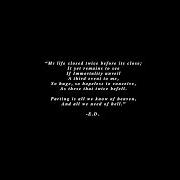 Le texte musical NOLA 1 de PVRIS est également présent dans l'album All we know of heaven, all we need of hell (2017)