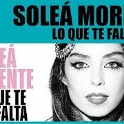Le texte musical CARIÑO de SOLEÁ MORENTE est également présent dans l'album Lo que te falta (2020)
