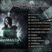 Le texte musical LAS CUATRO VERDADES NOBLES de ADAMANTIA est également présent dans l'album Pandora