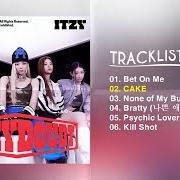 Le texte musical BET ON ME de ITZY est également présent dans l'album Kill my doubt (2023)