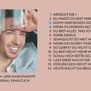 Le texte musical DU WARST DU BIST WIRST IMMER SEIN de RAMON ROSELLY est également présent dans l'album Lieblingsmomente (2021)