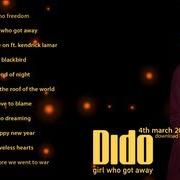 Le texte musical BLACKBIRD de DIDO est également présent dans l'album Girl who got away (2013)