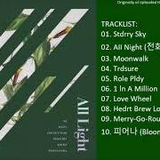 Le texte musical BLOOM de ASTRO (KOREA) est également présent dans l'album All light (2019)