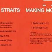 Le texte musical SOLID ROCK de DIRE STRAITS est également présent dans l'album Making movies (1980)