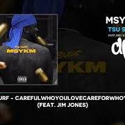 Le texte musical CAREFULWHOYOULOVECAREFORWHOYOULOVE (FEAT. JIM JONES) de TSU SURF est également présent dans l'album Msykm (2020)