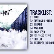 Le texte musical DISTRICT 9 de STRAY KIDS est également présent dans l'album I am not (2018)