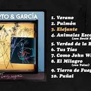 Le texte musical TIERRA DE FUEGO de ALBERTO & GARCÍA est également présent dans l'album Flores negras (2020)
