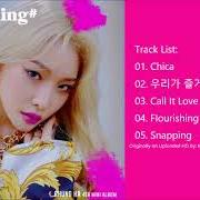 Le texte musical YOUNG IN LOVE de CHUNG HA est également présent dans l'album Flourishing (2019)