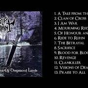 Le texte musical MOURNING RED de WOLFCHANT est également présent dans l'album Bloody tales of disgraced lands (2005)