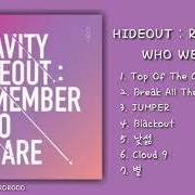 Le texte musical CLOUD 9 de CRAVITY est également présent dans l'album Hideout: remember who we are (2020)