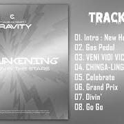 Le texte musical INTRO : NEW HORIZON de CRAVITY est également présent dans l'album The awakening : written in the stars (2021)