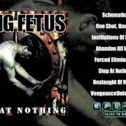 Le texte musical ONE SHOT, ONE KILL de DYING FETUS est également présent dans l'album Stop at nothing (2003)