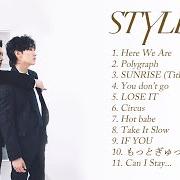 Le texte musical TAKE IT SLOW de SUPER JUNIOR-D&E est également présent dans l'album Style (2018)