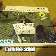 Le texte musical I WISH YOU LONELY de MORISSEY est également présent dans l'album Low in high school (2017)